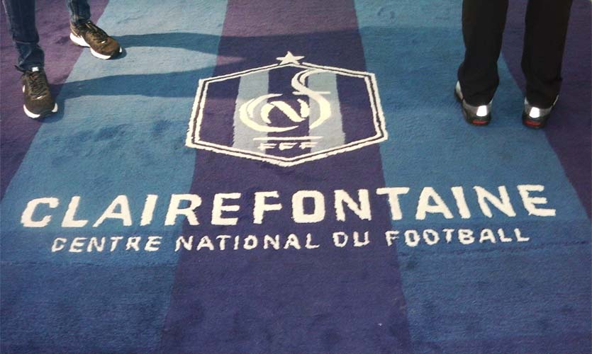 Welcome mat  - Clairefontaine visit