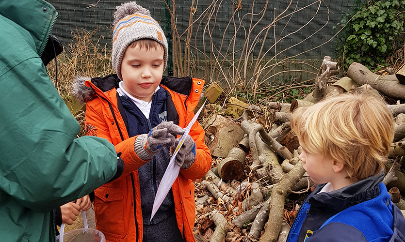 Forest School kids