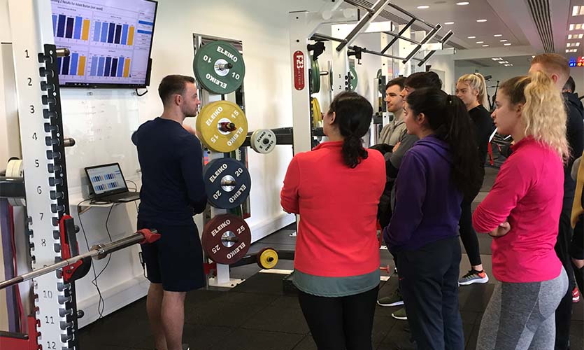 Weight room - St Georges Park visit