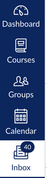 Screenshot of Inbox location