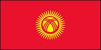 Flag of Kyrgyzstan